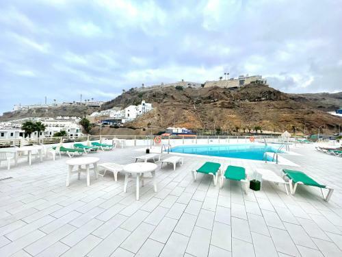 Apartamento De Un Dormitorio Con Wifi Y Piscina, Junto Al Mar
