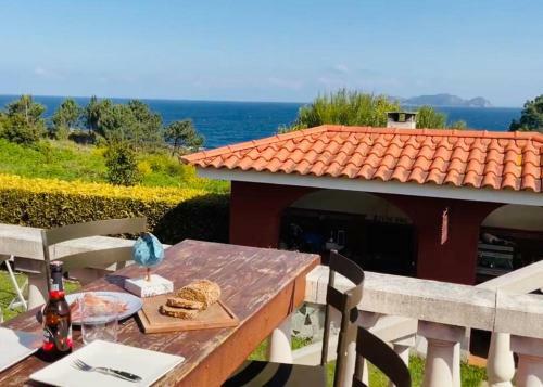 Amanecer En O Mar, Casa En Baiona Con Piscina