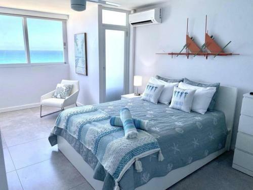 Apartamento Kasa Blue Ocean - 2 Bed 2 Bath For 4 Ocean View Balcony Beachfront Condo Pool