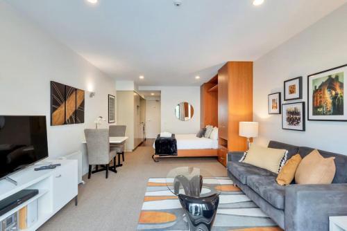 Apartamento Viaduct Studio W Skytower View - Free Parking