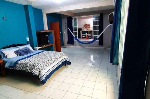 Casa Azul De Laguna Encantada, Chetumal