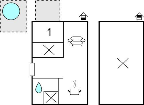 One-bedroom Holiday Home In Angelholm