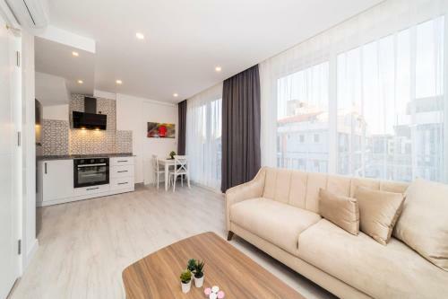 Apartamento Central Flat With Terrace And View In Muratpasa