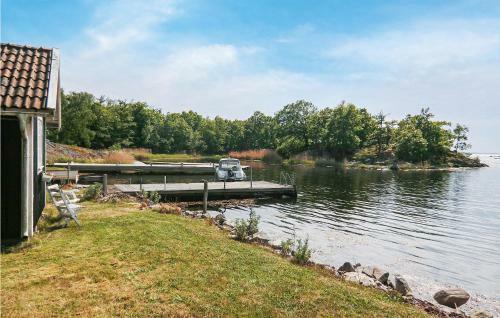 Amazing Home In Br�kne-hoby With 3 Bedrooms