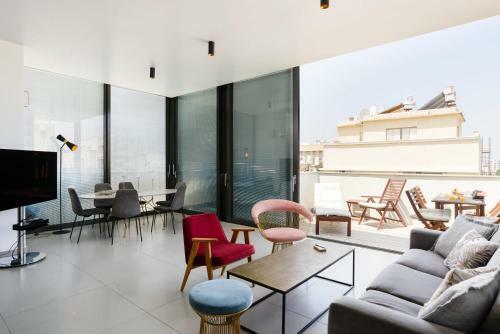 Apartamento Rothschild Area Modern 2 Br With Balcony