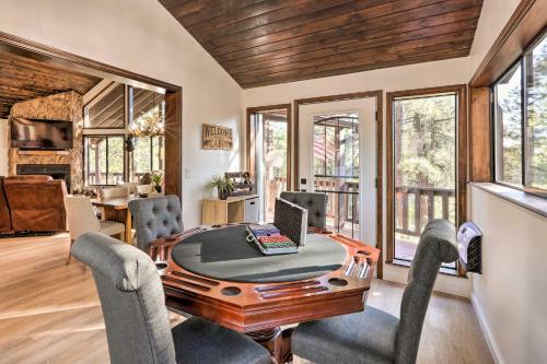 Sunny Cabin With Poker Room And Wraparound Deck!