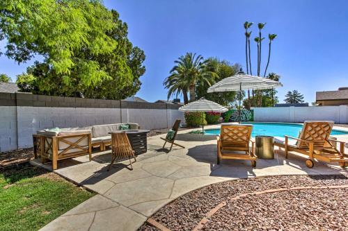 Chic Scottsdale Home With Private Heated Pool!