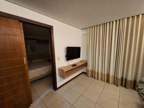 Apartamento Flat De 2 Quartos Com Linda Vista-mar P�-na-areia!