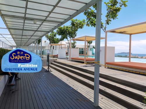 Apartamento Superb Cinderella Theme ??????? Sutera Avenue 2 Bedroom