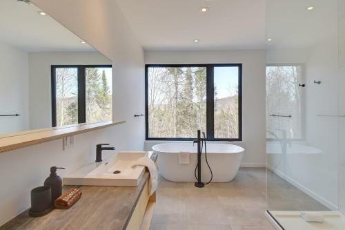 Chaleureux Chalet En Nature Avec Spa Et Sauna