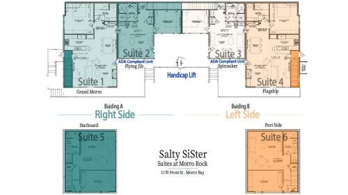 Salty Sister 3brdm Condo Suite B 3 4 6