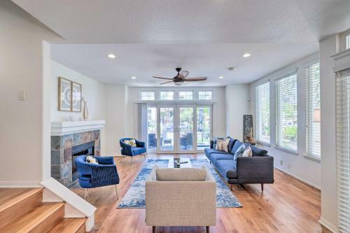 Chic Home With Patios, Steps To Oceanside Beach