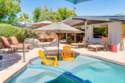 Fantastic Oasis In The Desert