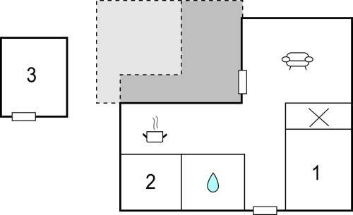 Nice Home In L�ngaryd With Wifi And 3 Bedrooms #202
