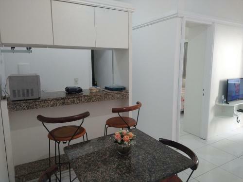 Apartamento Flat Vila Costeira 104 Beira Mar