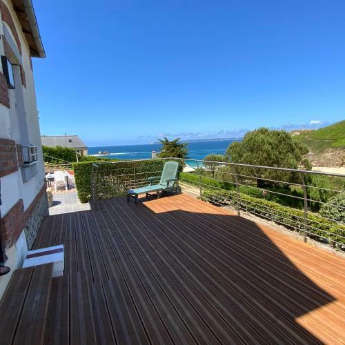 Magnifique Villa Face � La Plage De Pors Piron