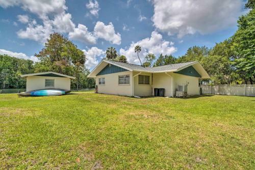 Riverview Homosassa Escape With Dock And Lanai!