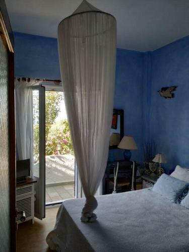 Blue & White Cycladic House Village Panagia Serifos