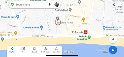 Apartamento Lindo Ap Com Vista Mar E Churrasqueira