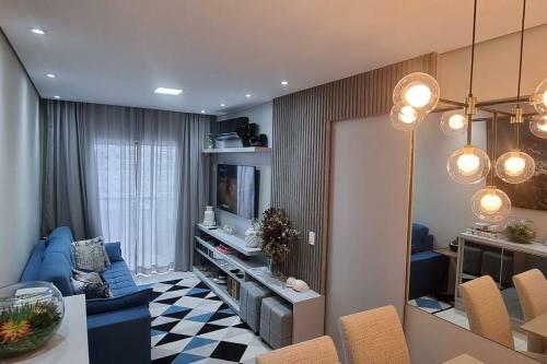 Apartamento Requinte E Conforto Com M�veis Novos E Vista Mar