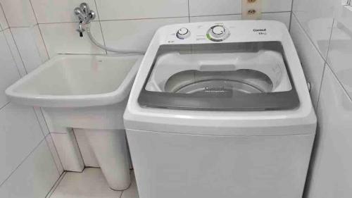 Apartamento Vista Mar Com Varanda Gourmet E Wifi 250mbps