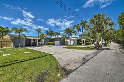 Palm City Canalfront Home With Tiki Hut And Dock!