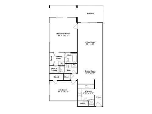 Apartamento Regency Towers #704 West