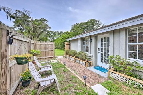 St Augustine Retreat With Patio About 4 Mi To Beach