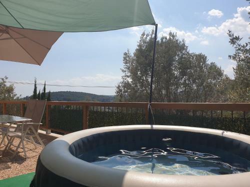 Rez De Villa Vue Dominante Avec Spa