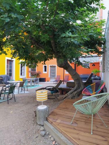 Bed & Breakfast Le 9 De Cour, Chambre Caouette