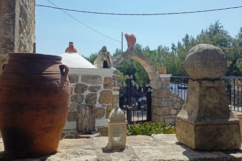 Traditional Creta Stone House In Serenity Village