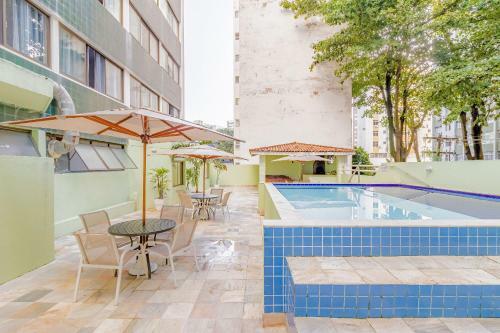 Br05 Apt Quarto E Sala 400m Da Praia - Barra Apart