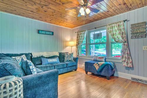 Lake Lure Cottage With Entertainment Backyard!