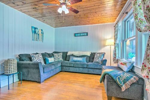 Lake Lure Cottage With Entertainment Backyard!