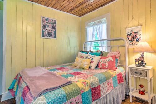 Lake Lure Cottage With Entertainment Backyard!