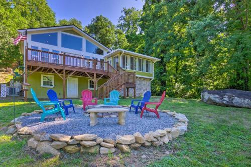 Unique Chimney Rock Home With Breathtaking View