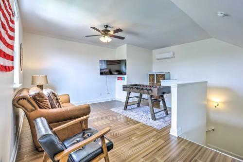 Family Friendly Calera Getaway With Game Room!