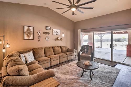 Bullhead City Oasis With Fire Pit And Mtn View!