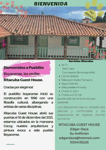 Apartamento Ritacuba - Guest House