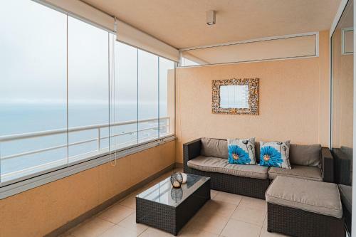 Apartamento Impecable Depto Terraza Full Vista Al Mar