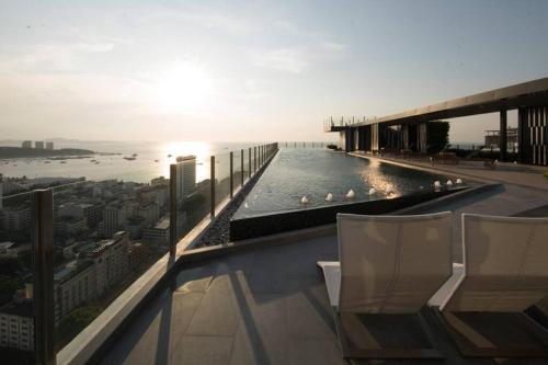 Apartamento 21floor Big Balcony Sea View The Base Condo