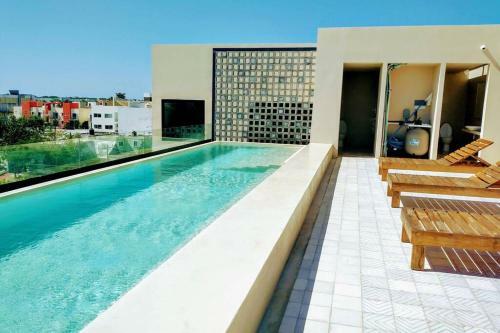 Apartamento Kaab Atp New Vacation Apt With Rooftop Pool, Cozy!