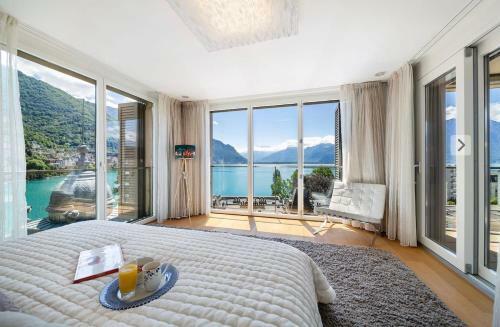 Montreux Center Panoramic Views 4bd Apartment