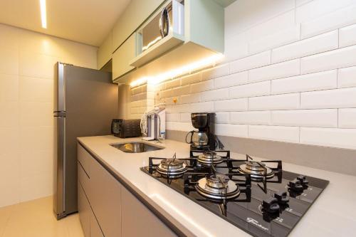 Apartamento Flat Acolhedor No Edif�cio The Expression - Setor Bueno - Th103