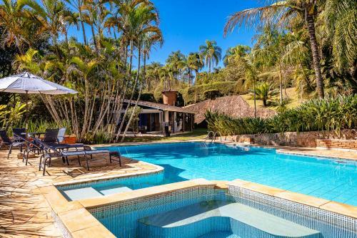 Azul Do Vale, Ch�cara Em Jarin� 50 Min De Sp/ Wifi