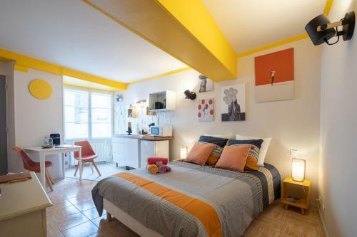 Apartamento Superlogis Blois-hypercentre Le Pitaya-studio???