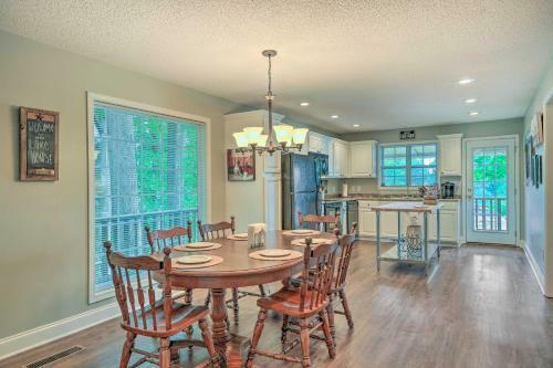 Lakefront Home With Entertainment Space And Dock!