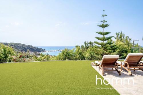 Villa Icarus Blue Zone Homm Sea View Retreat With Pool