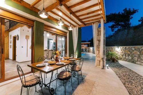 Villa Stavlos Luxury Stone House