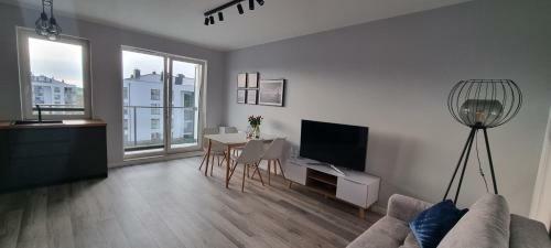 Apartament Antracytowy Gdynia Beauforta